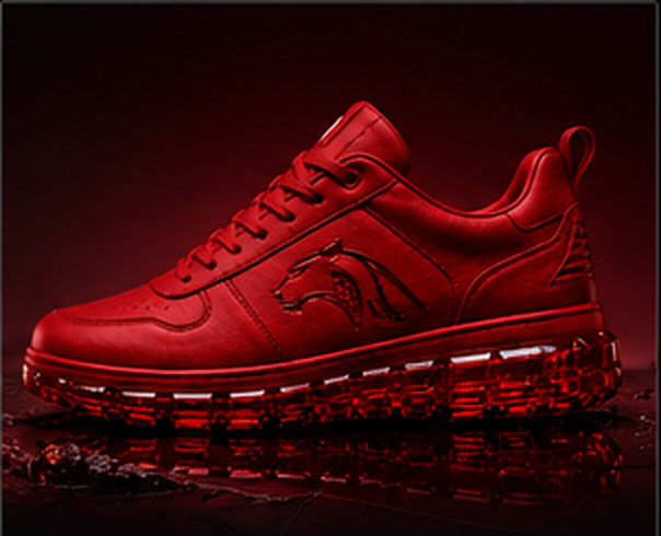 Bright Red JAGORR sneaker